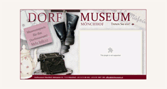 Desktop Screenshot of dorfmuseum.at